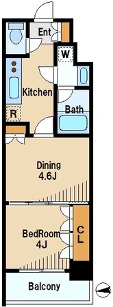 リバーレ池袋の物件間取画像